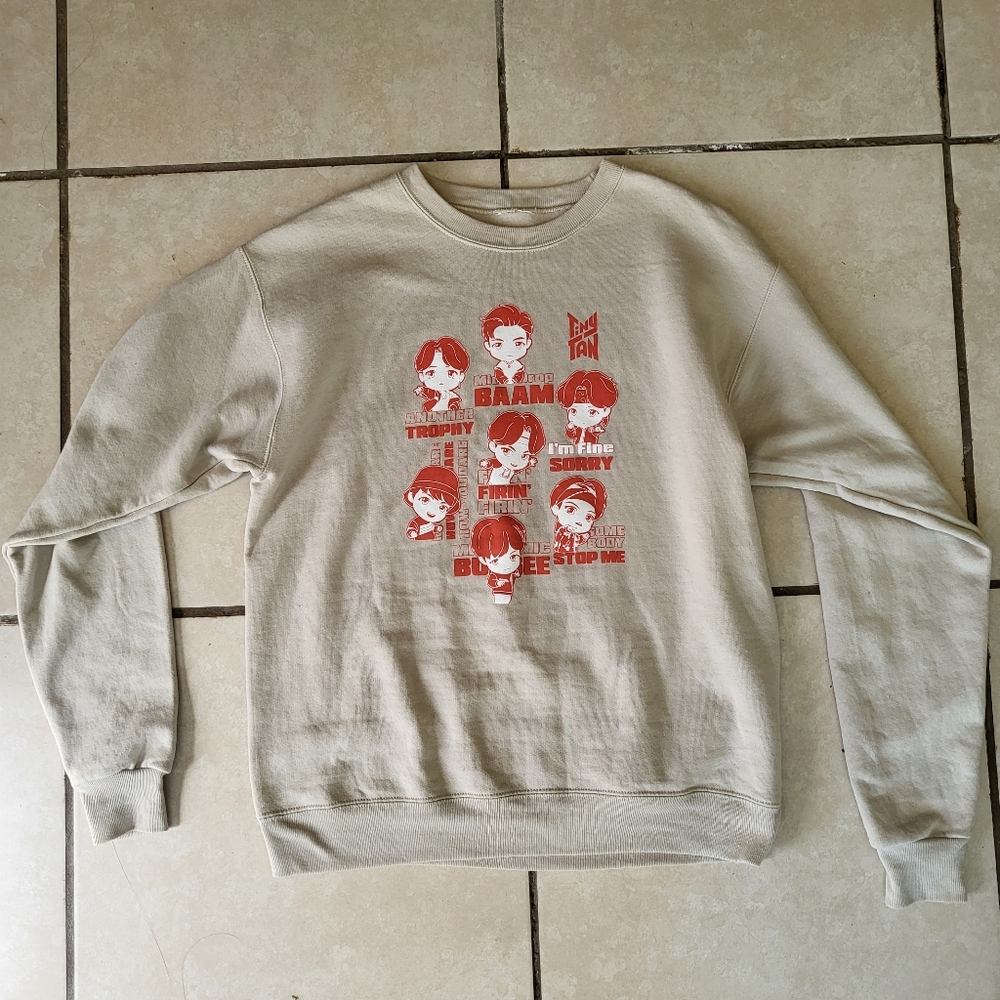 BTS TINY TAN sweatshirt